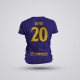Tricou Olmo - Barcelona - Mov,Tricouri Fotbal
