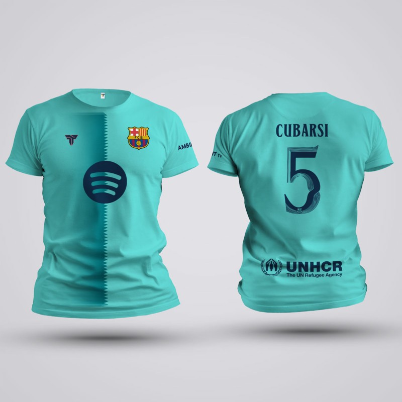 Tricou Cubarsi- Barcelona - Vernil,Tricouri Fotbal