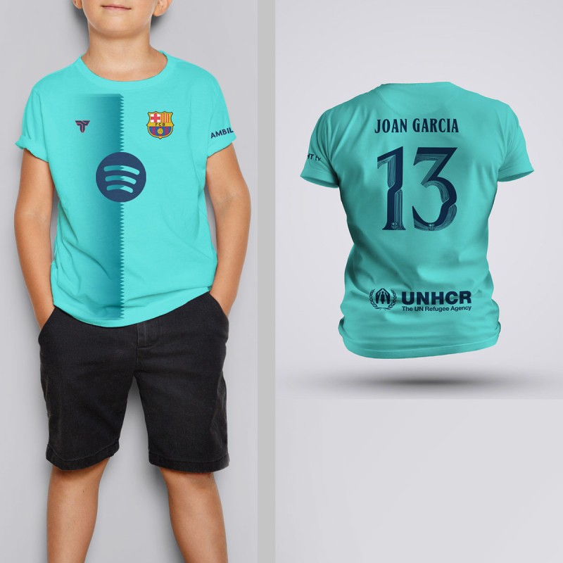 Tricou Copii Garcia - Barcelona - Vernil,Tricouri Fotbal
