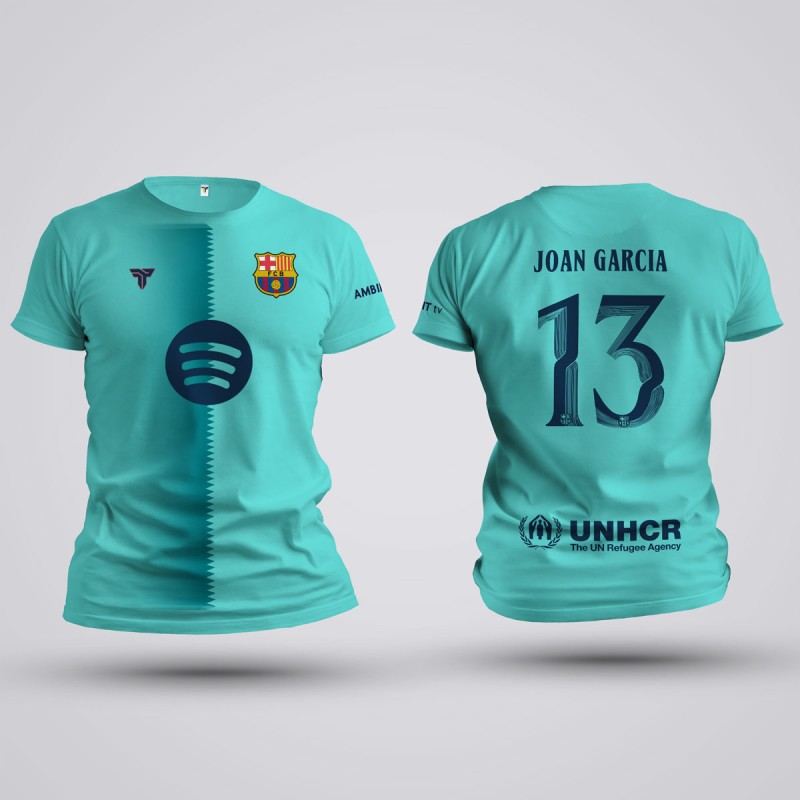 Tricou Garcia - Barcelona - Vernil,Tricouri Fotbal