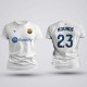 Tricou Kounde - Barcelona - Alb,Tricouri Fotbal