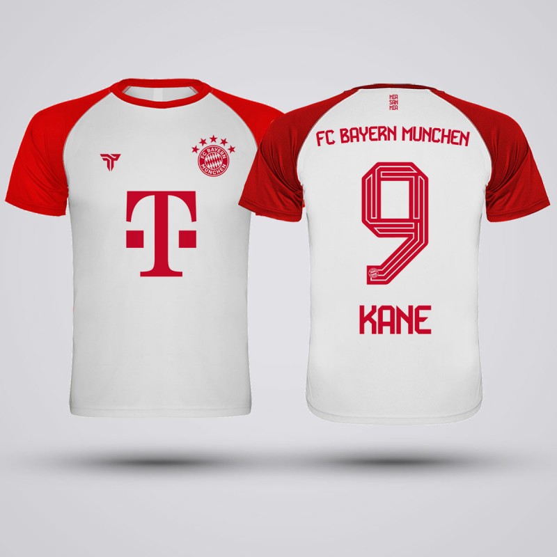 Tricou Kane - FC Bayern Munich - Alb,Tricouri Fotbal
