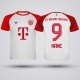 Tricou Kane - FC Bayern Munich - Alb,Tricouri Fotbal