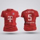 Tricou Beckenbauer - FC Bayern Munich - Rosu,Tricouri Fotbal