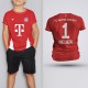 Tricou Copii Neuer - FC Bayern Munich - Rosu,Tricouri Fotbal