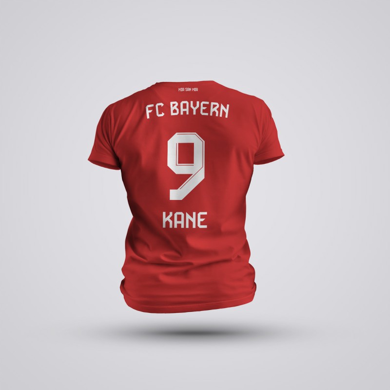 Tricou Copii Kane - FC Bayern Munich - Rosu,Tricouri Fotbal