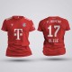 Tricou Olise - FC Bayern Munich - Rosu,Tricouri Fotbal