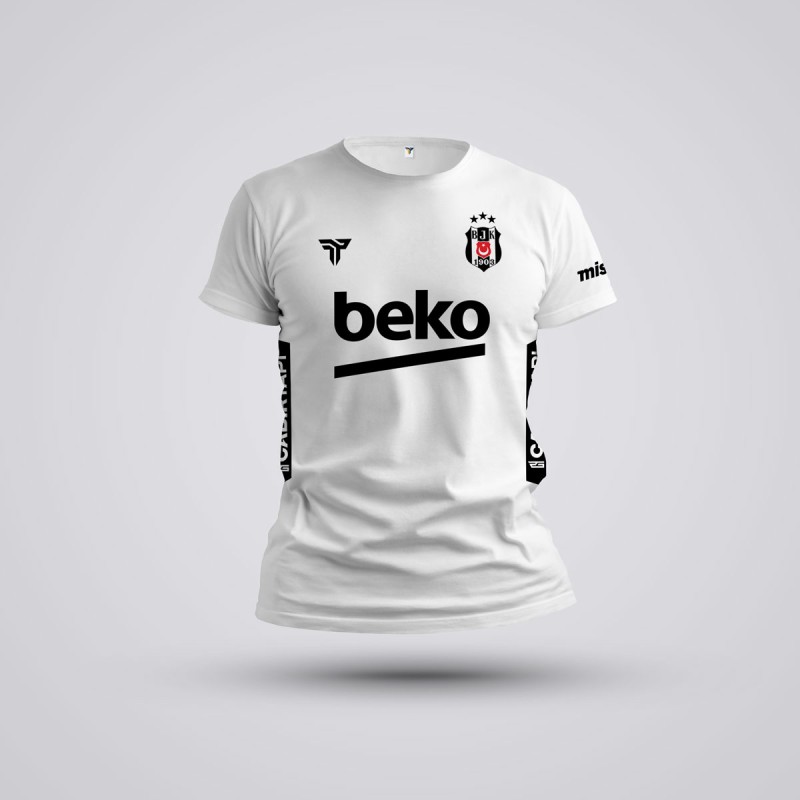 Tricou Kokcu - Besiktas - Alb