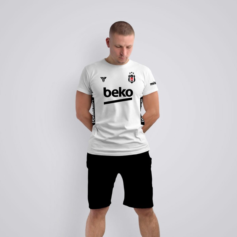 Tricou Kokcu - Besiktas - Alb