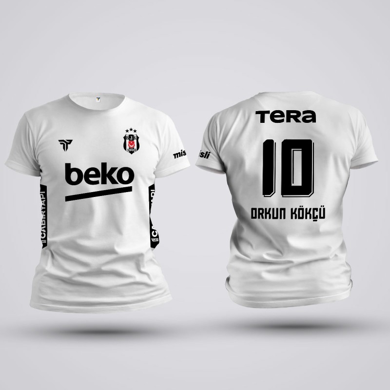 Tricou Kokcu - Besiktas - Alb