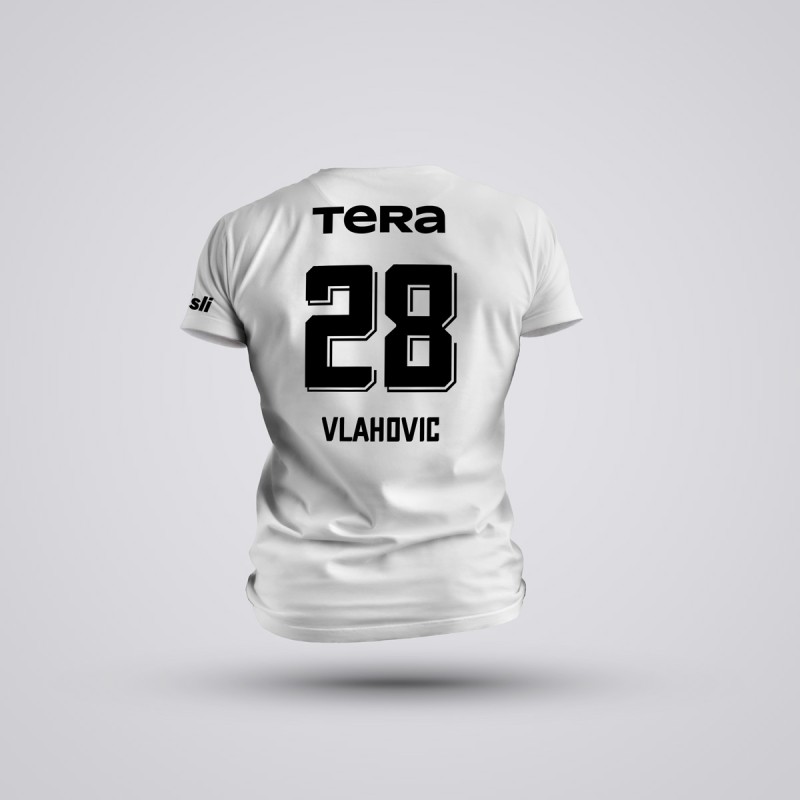 Tricou Copii Vlahovic - Besiktas - Alb