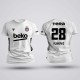 Tricou Vlahovic - Besiktas - Alb