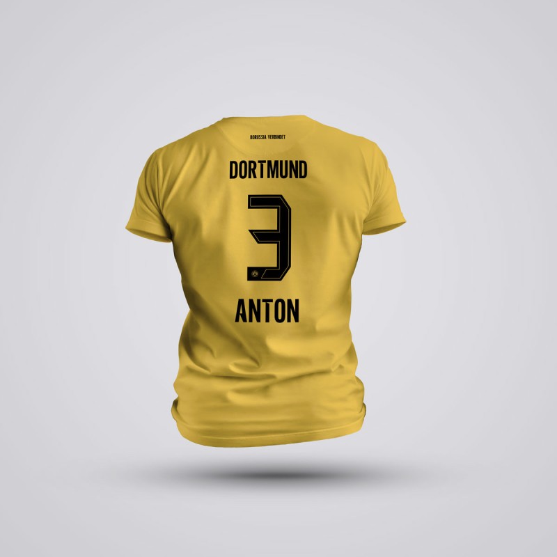 Tricou Anton - Borussia Dortmund - Galben,Tricouri Fotbal
