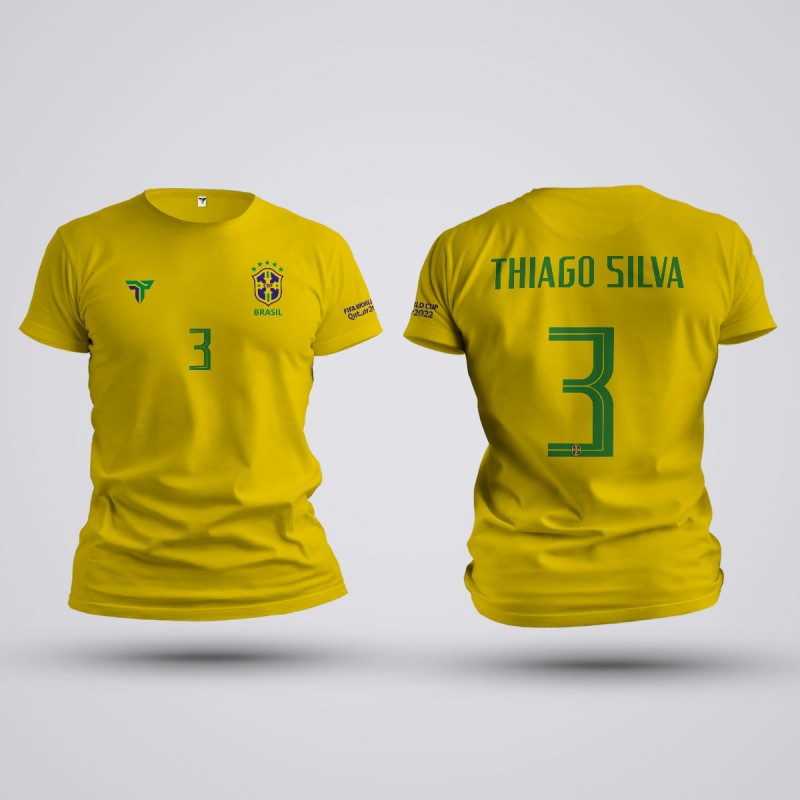 Tricou Silva - Brazilia - Galben