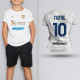 Tricou Copii - Cagliari Calcio - Alb - Personalizat Tricou Copii - Cagliari Calcio - Alb - Personalizat