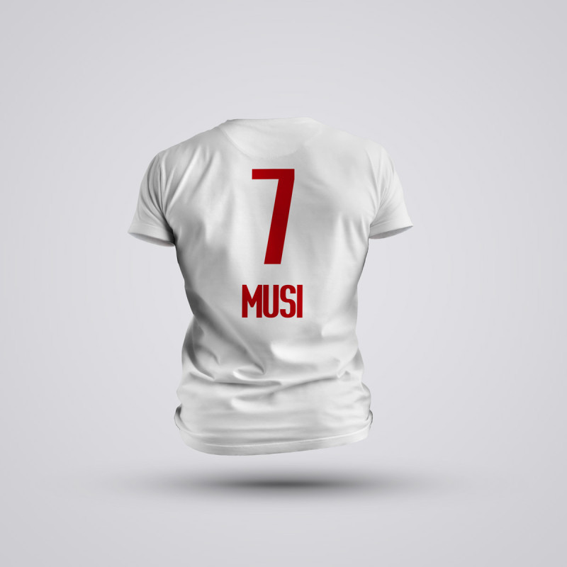 Tricou Musi - Dinamo - Alb,Tricouri Fotbal