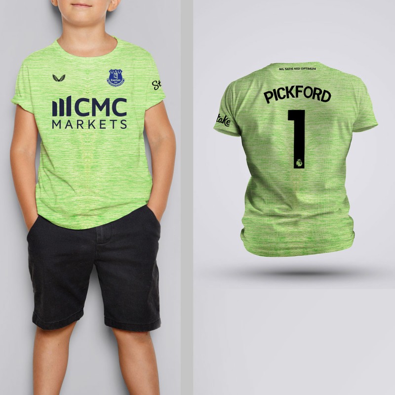 Tricou Copii Pickford - Everton - Verde