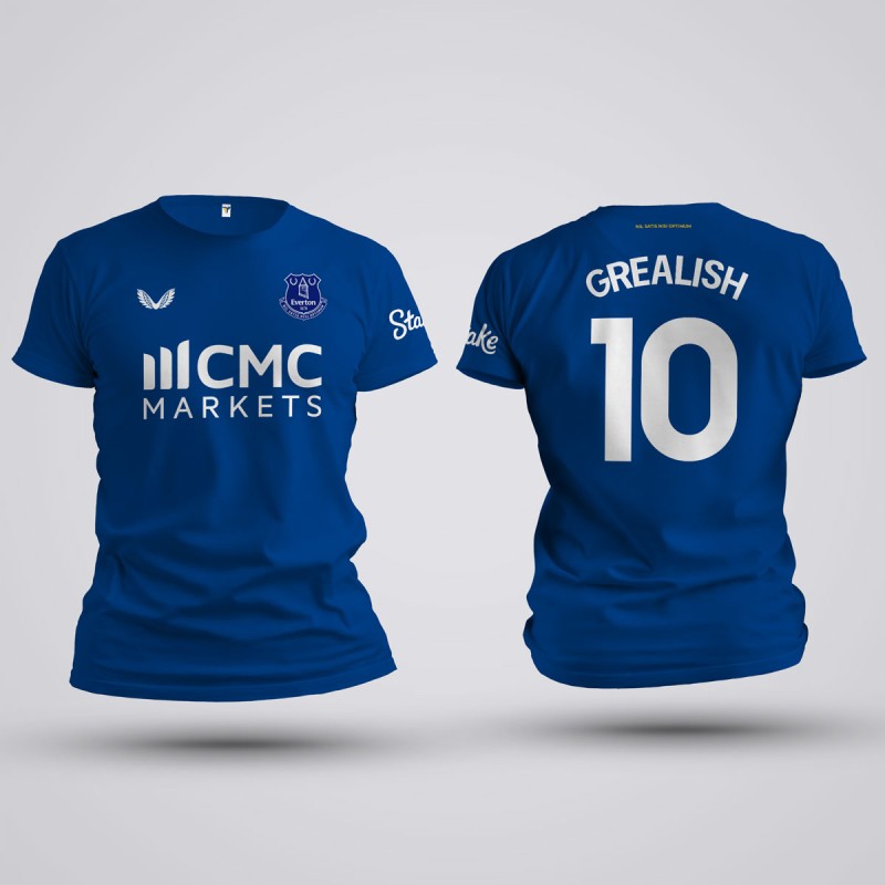 Tricou Grealish - Everton - Albastru