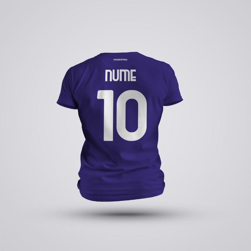 Tricou Copii - Fiorentina - Mov - Personalizat