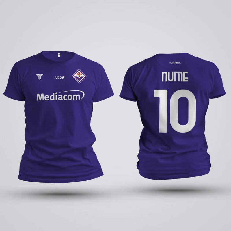 Tricou - Fiorentina - Mov - Personalizat