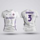 Tricou Dragusin - Fiorentina - Alb