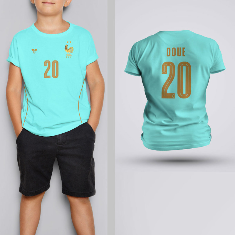 Tricou Copii Doue - Franta - Vernil