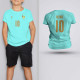 Tricou Copii - Franta - Vernil - Personalizat,Tricouri Personalizate