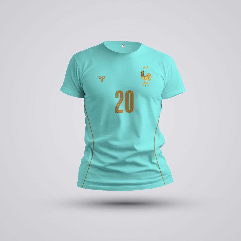 Tricou Copii Doue - Franta - Vernil