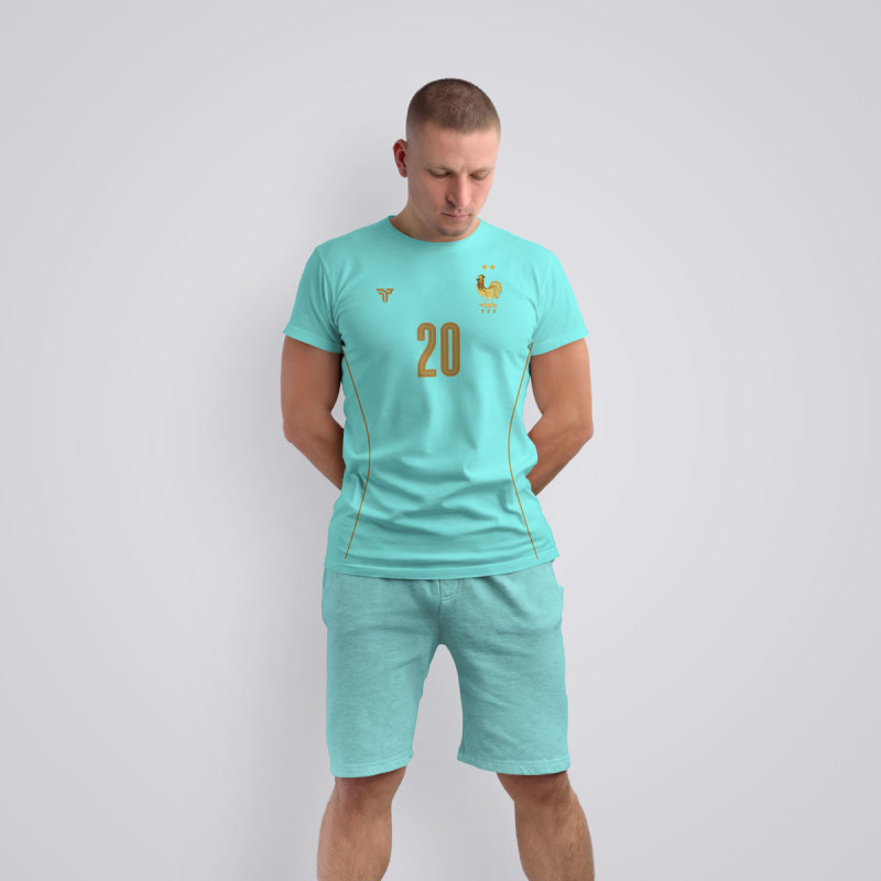 Tricou Doue - Franta - Vernil,Tricouri Fotbal
