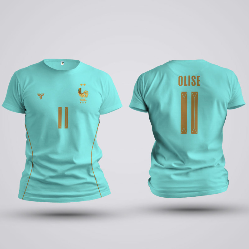 Tricou Olise - Franta - Vernil,Tricouri Fotbal