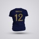 Tricou Barcola - Franta - Bleumarin,Tricouri Fotbal