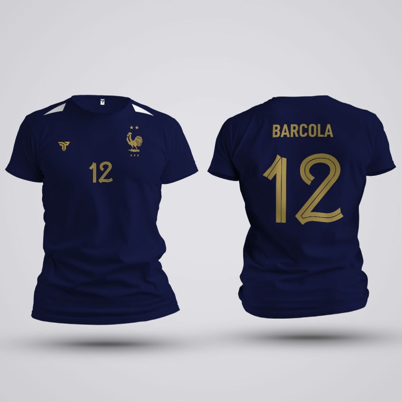 Tricou Barcola - Franta - Bleumarin