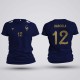 Tricou Barcola - Franta - Bleumarin,Tricouri Fotbal