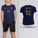 Tricou Copii Barcola- Franta - Bleumarin,Tricouri Fotbal