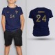 Tricou Copii Cherki - Franta - Bleumarin,Tricouri Fotbal