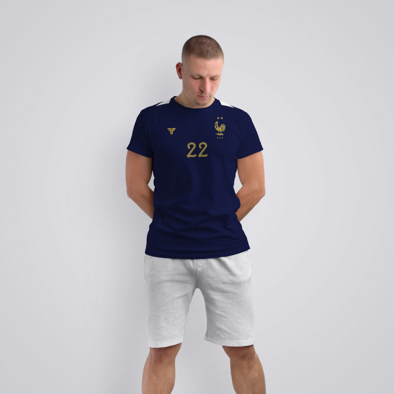 Tricou Ekitike - Franta - Bleumarin,Tricouri Fotbal