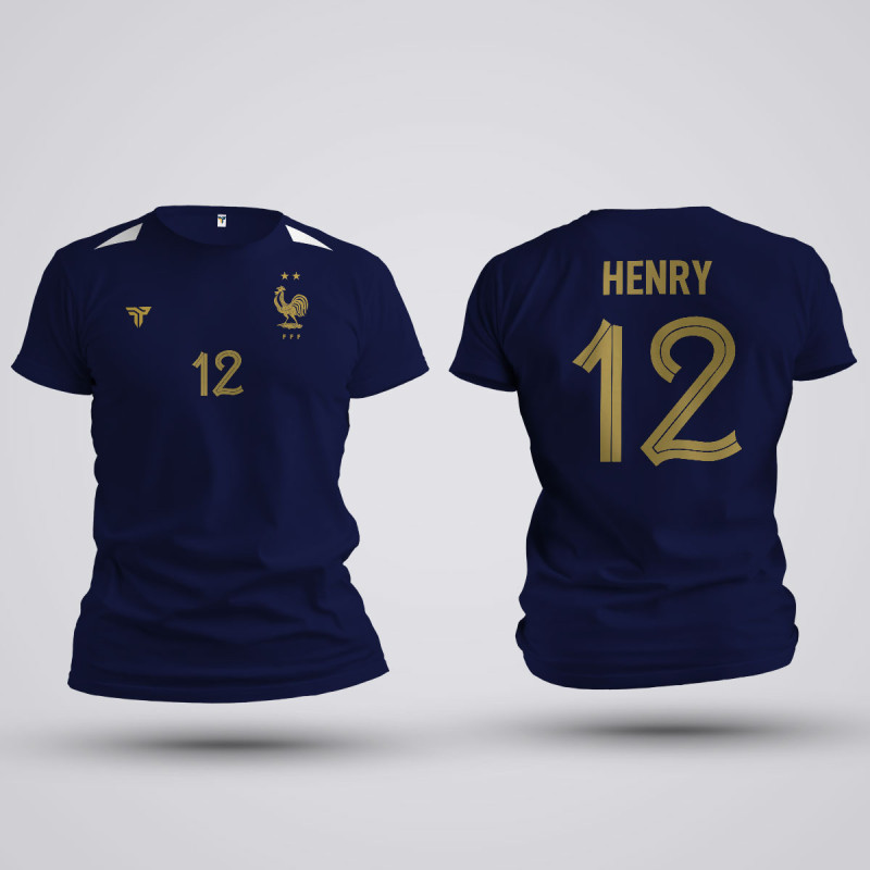 Tricou Henry - Franta - Bleumarin