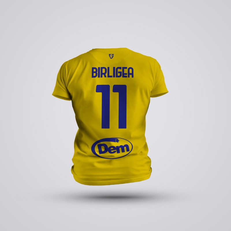 Tricou Copii Birligea - Frosinone - Galben,Tricouri Fotbal