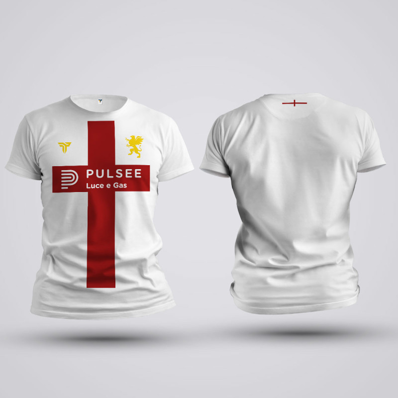 Tricou - Genoa CFC - Alb