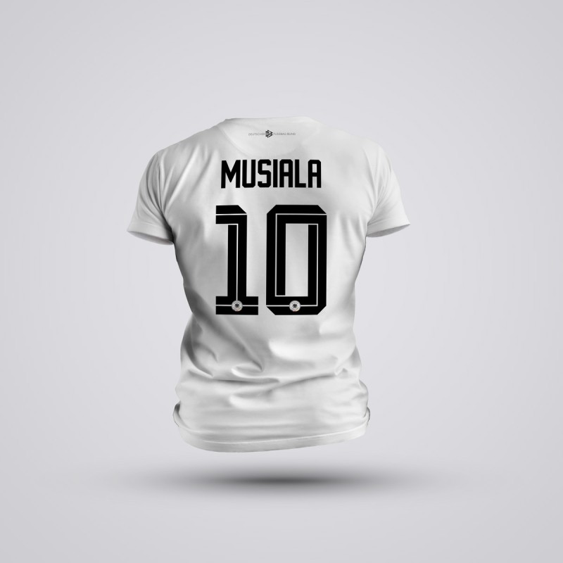 Tricou Musiala - Germania - Alb,Tricouri Fotbal