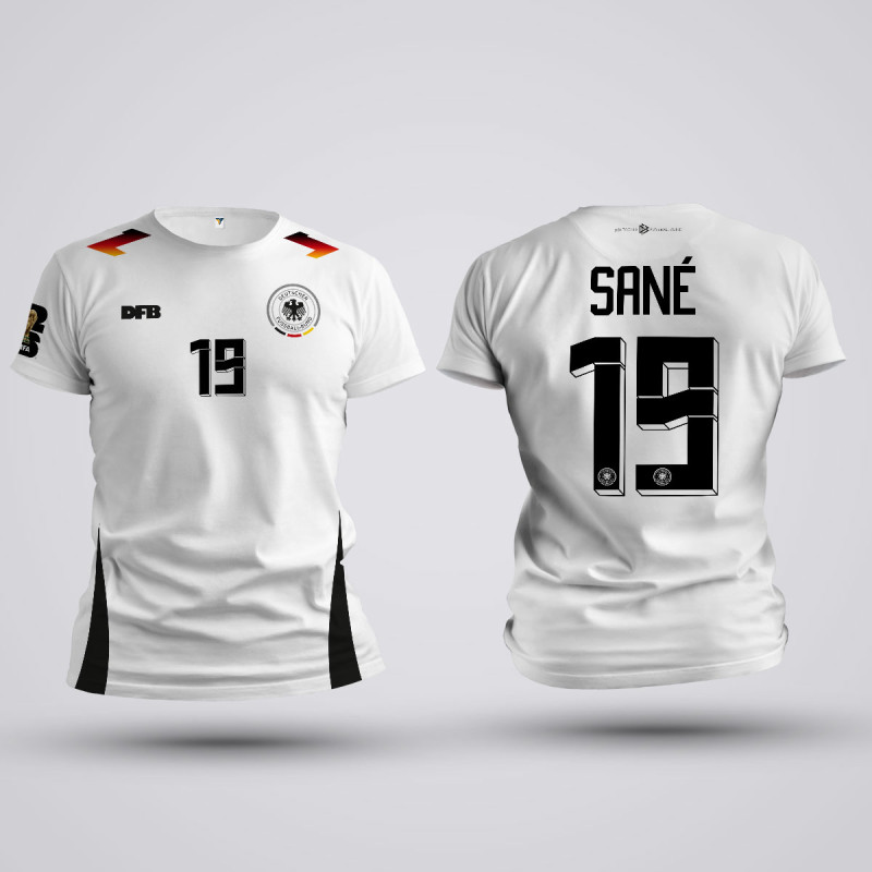 Tricou Sane - Germania - Alb