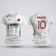 Tricou Negut - Hermannstadt - Alb,Tricouri Fotbal