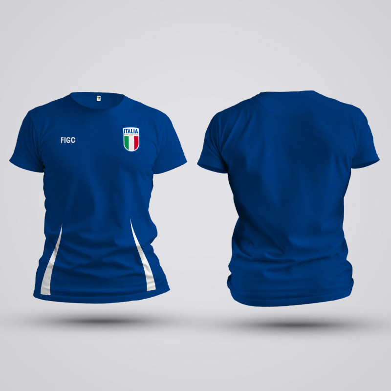 Tricou - Italia - Albastru