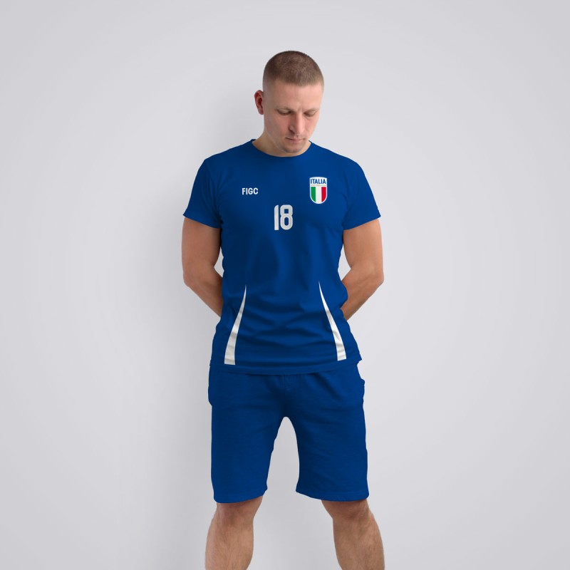 Tricou Barella - Italia - Albastru,Tricouri Fotbal