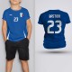 Tricou Copii Bastoni - Italia - Albastru,Tricouri Fotbal