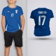 Tricou Copii Mancini - Italia - Albastru,Tricouri Fotbal