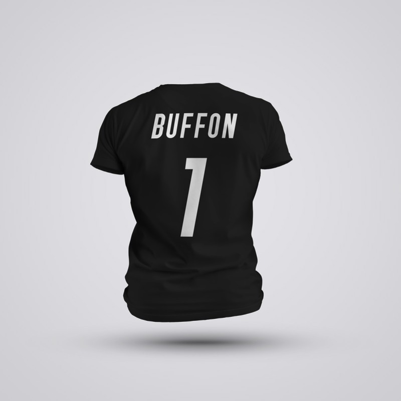 Tricou Copii Buffon - Juventus - Negru Tricou Copii Buffon - Juventus - Negru