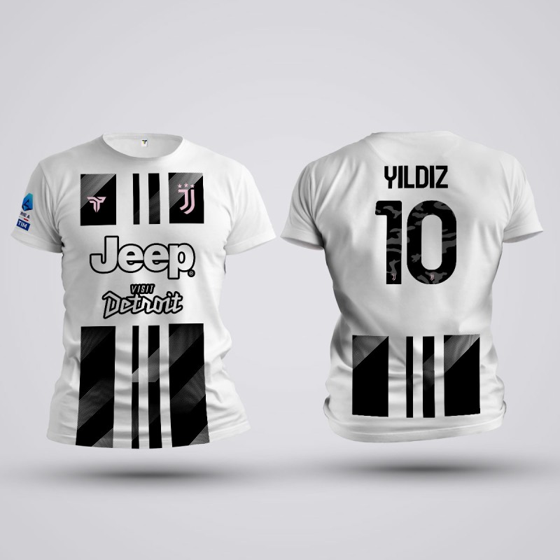 Tricou Yildiz - Juventus - Alb,Tricouri Fotbal