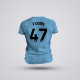 Tricou Foden - Manchester City - Albastru,Tricouri Fotbal