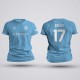 Tricou Fernandez - Manchester City - Albastru,Tricouri Fotbal